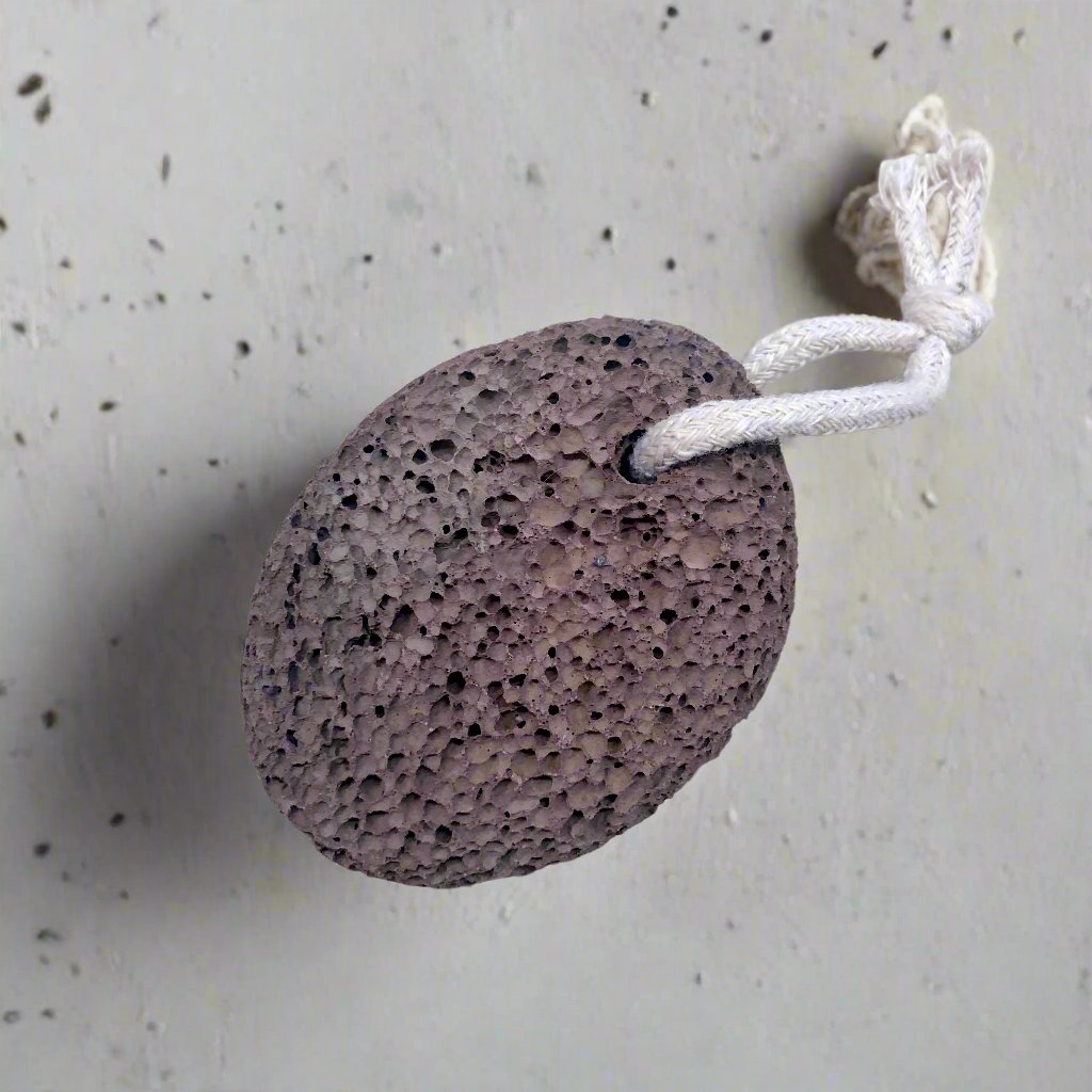Natural Volcanic Pumice Stone for scrubbing feet and exfoliating dry skin.
Zero-Waste & Plastic Free
Elementary Skin Care, Melbourne