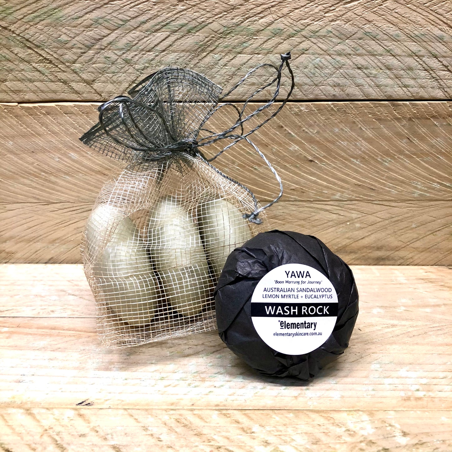 WASH ROCK | Botanical Cleansing Soap Bar