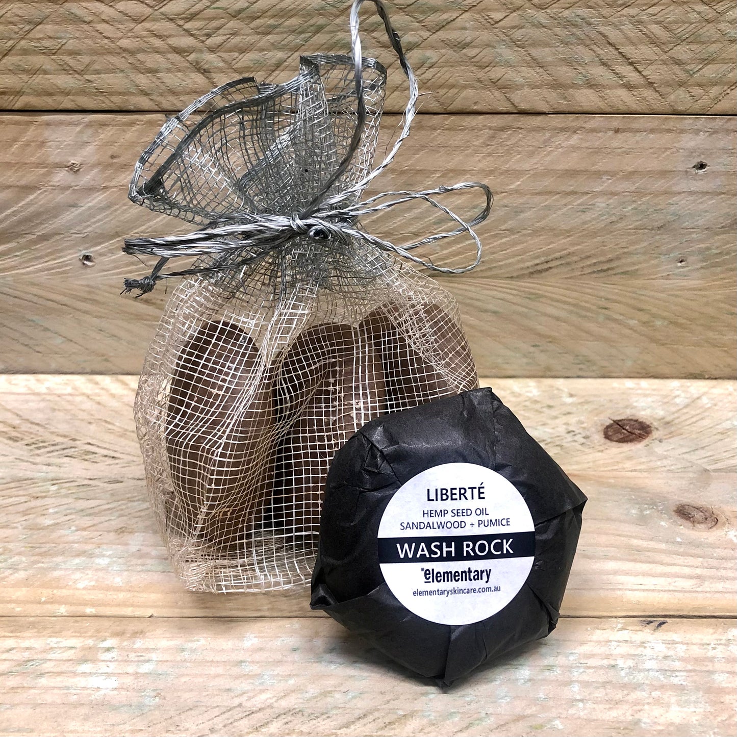 WASH ROCK | Botanical Cleansing Soap Bar