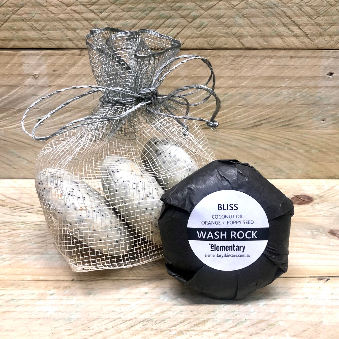 WASH ROCK | Botanical Cleansing Soap Bar