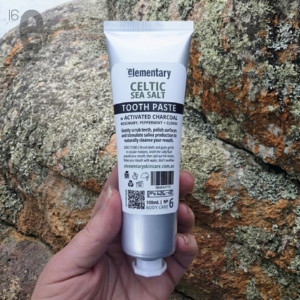 BODY | Natural Celtic Sea Salt Toothpaste with Rosemary, Peppermint + Cloves