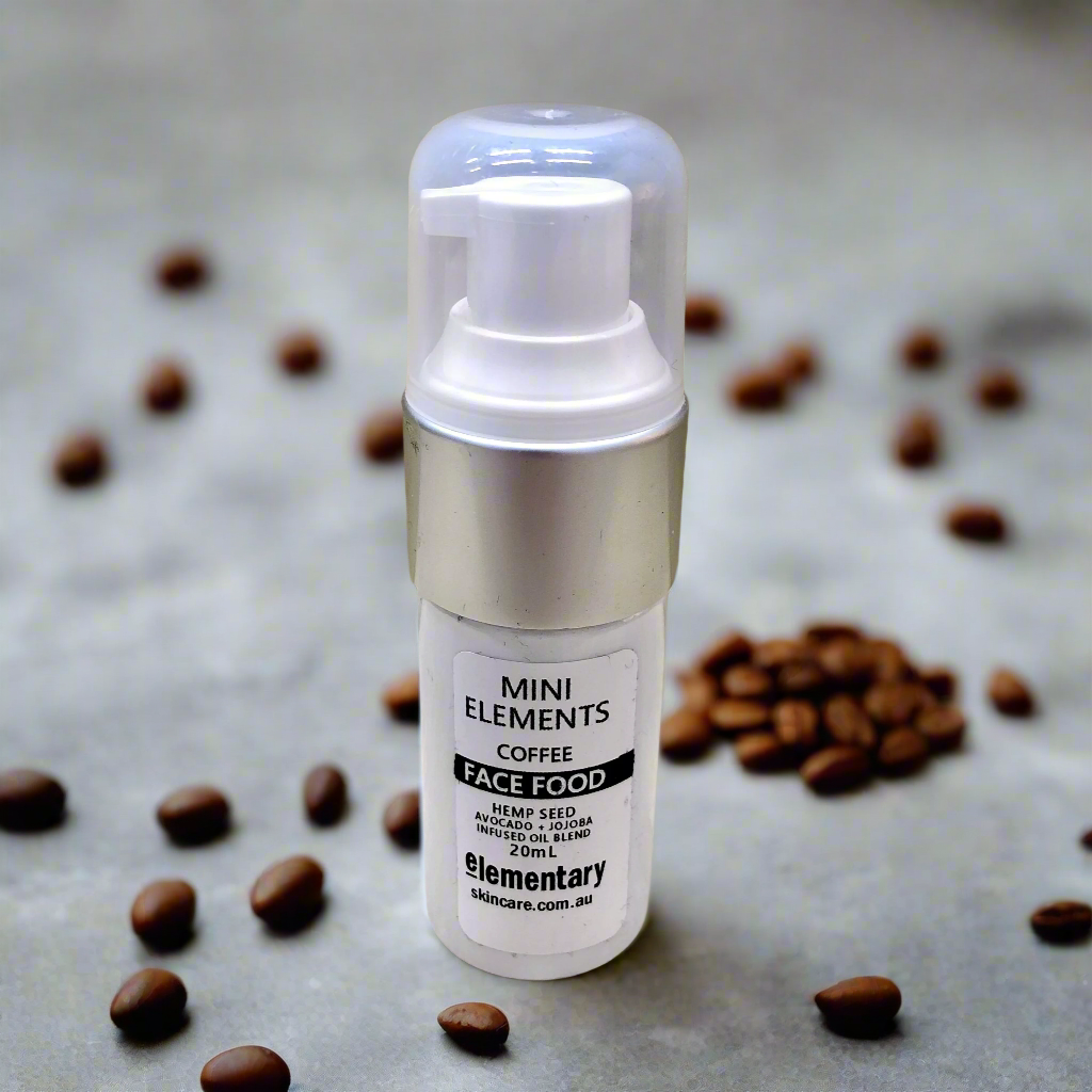 SOLACE | Coffee infused Face Food Nourishing Oil Serum by Elementary Skin Care