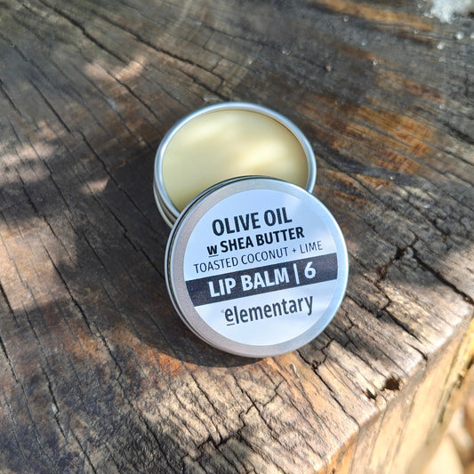 FACE | Olive Oil Lip Balm with Coconut + Lime