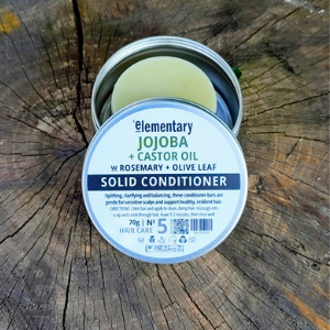 HAIR | Detangling Solid Conditioner Bar w Rosemary + Olive Leaf