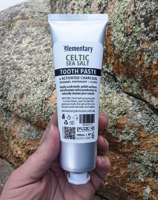 BODY | Natural Celtic Sea Salt Toothpaste with Rosemary, Peppermint + Cloves