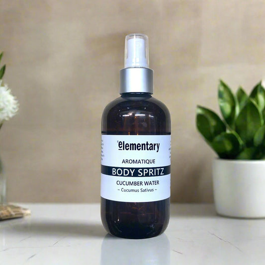 SPRAY AROMATIQUE | Cucumber Floral Water Spritz - Elementary Skin Care | Australia, Body Care