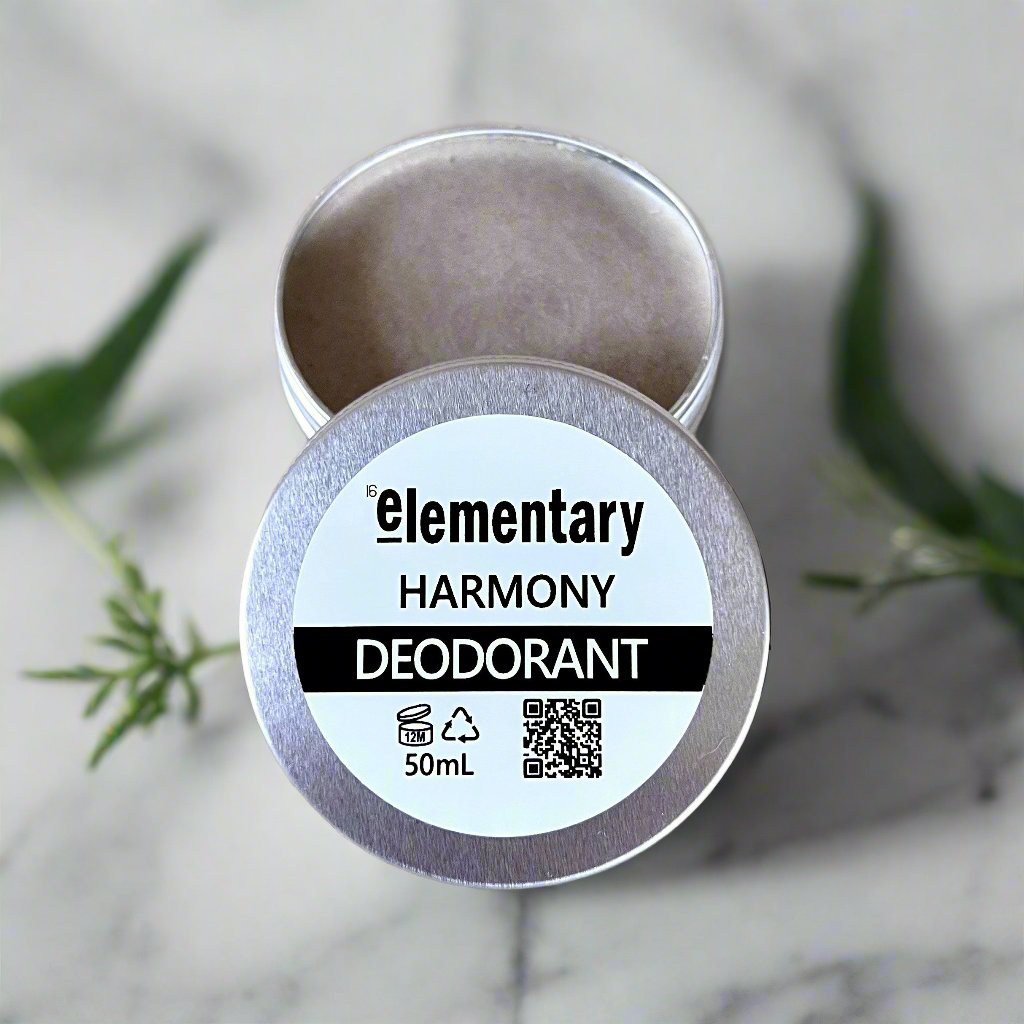 Natural Deodorant by Elementary Skin Care, Made in Melbourne, Australia 
No nasty ingredients