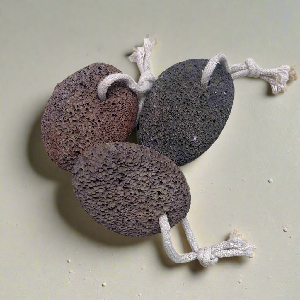 Natural Volcanic Pumice Stone for scrubbing feet and exfoliating dry skin.
Zero-Waste & Plastic Free
Elementary Skin Care, Melbourne