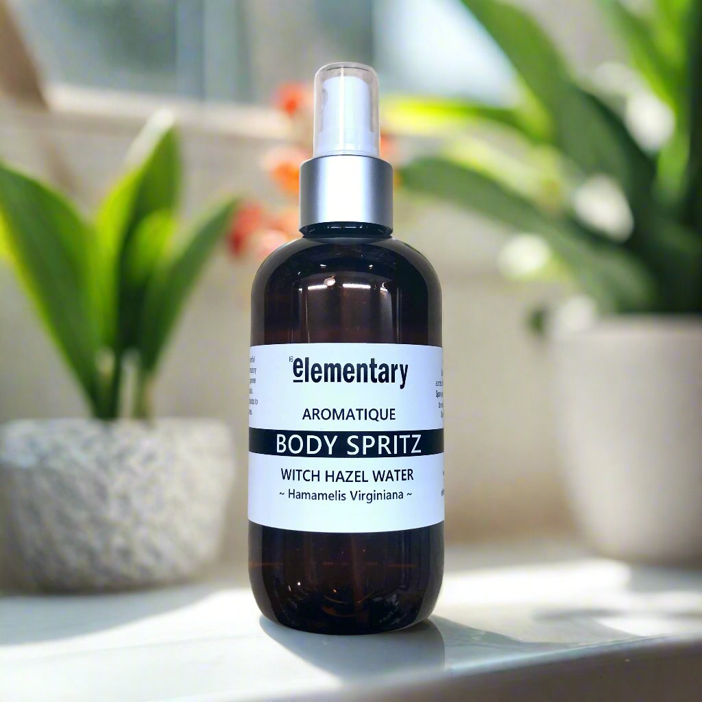 SPRAY AROMATIQUE | Witch Hazel Floral Water Spritz - Elementary Skin Care | Australia, Face and Body Care, Made in Melbourne