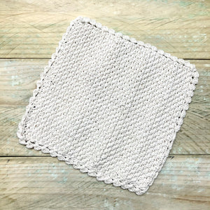 BODY | Crocheted Cotton Wash Cloth