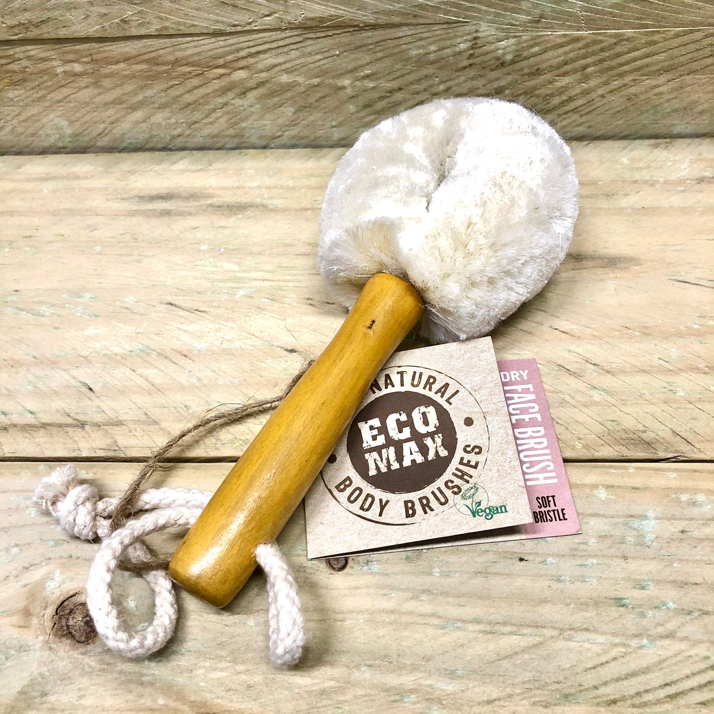 FACE | Natural Soft Jute Facial Brush for dry brushing