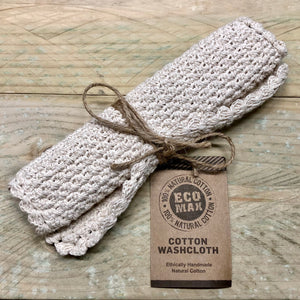 BODY | Crocheted Cotton Wash Cloth